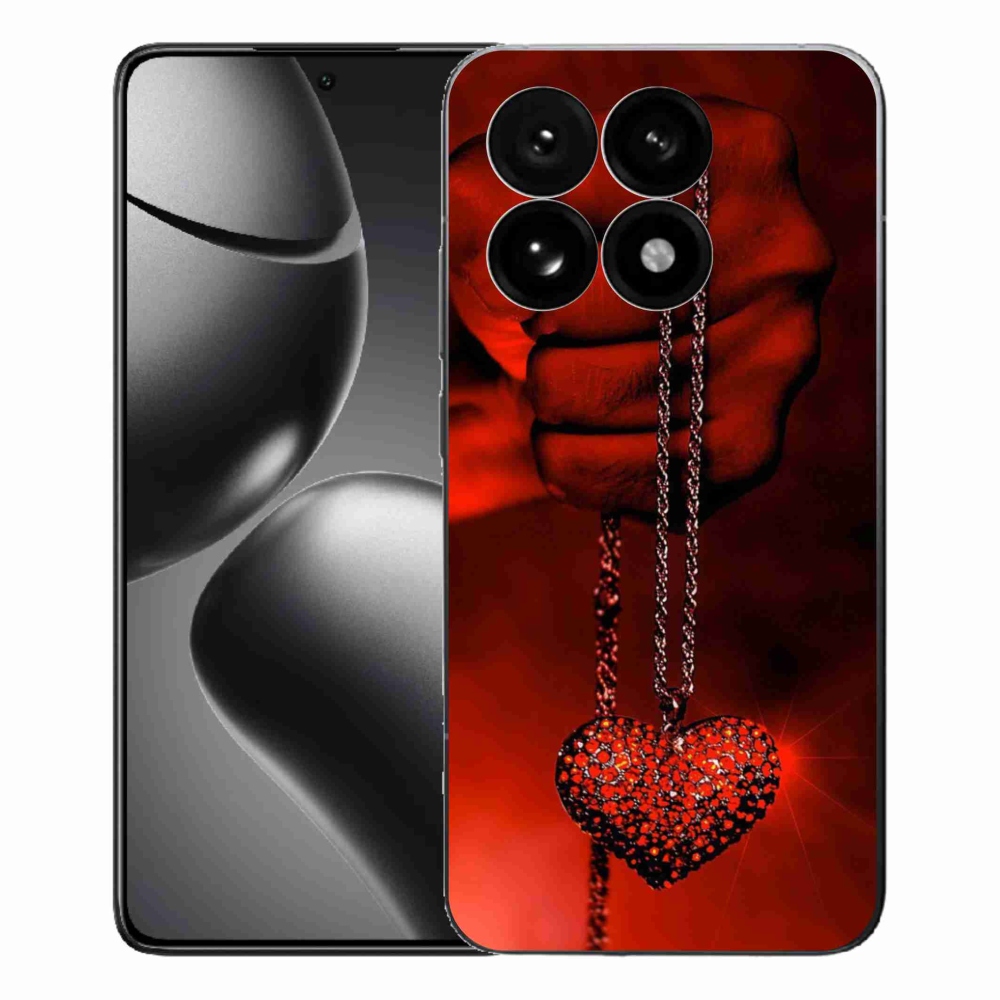 Gél borító mmCase a Xiaomi 15T-hez - nyaklánc