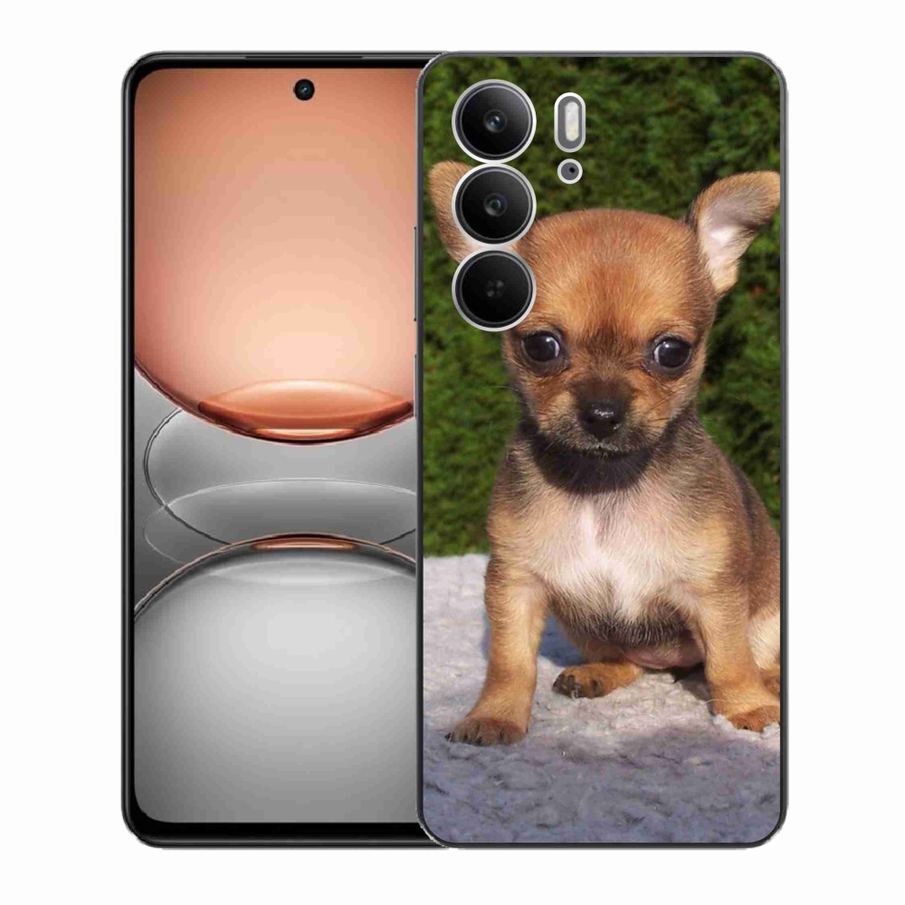 Gél borítás mmCase a Realme C75 készülékhez - chihuahua 3