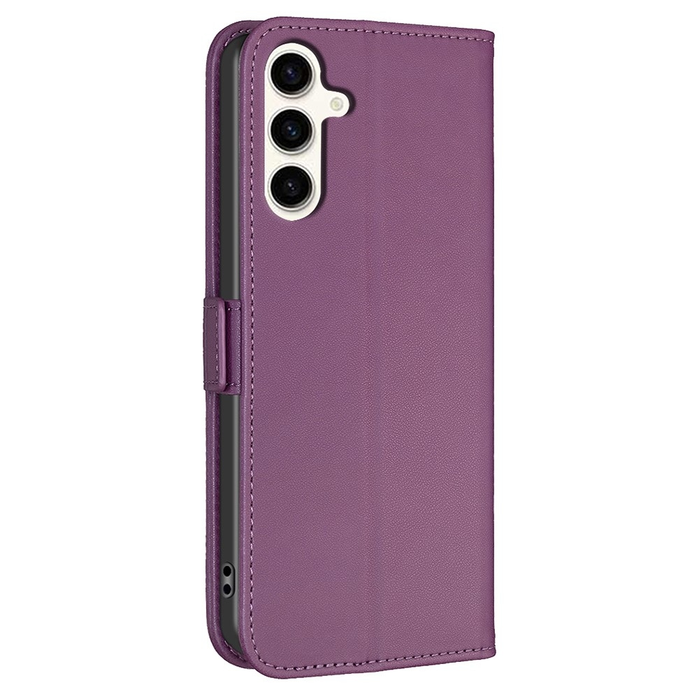 BNF könyvtáska Samsung Galaxy S24 FE készülékhez - sötétlila