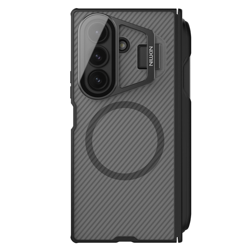Nillkin CamShield Prop mágneses toll slot hátlapja Samsung Galaxy Z Fold 7 átlátszó fekete