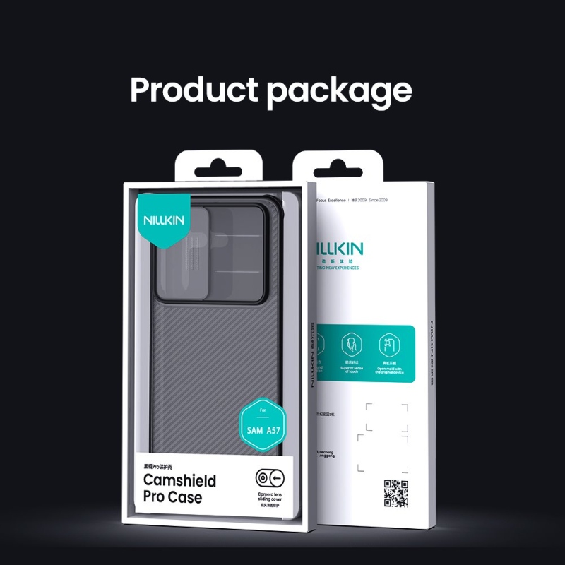 Nillkin CamShield PRO hátlap Samsung Galaxy A57 átlátszó fekete