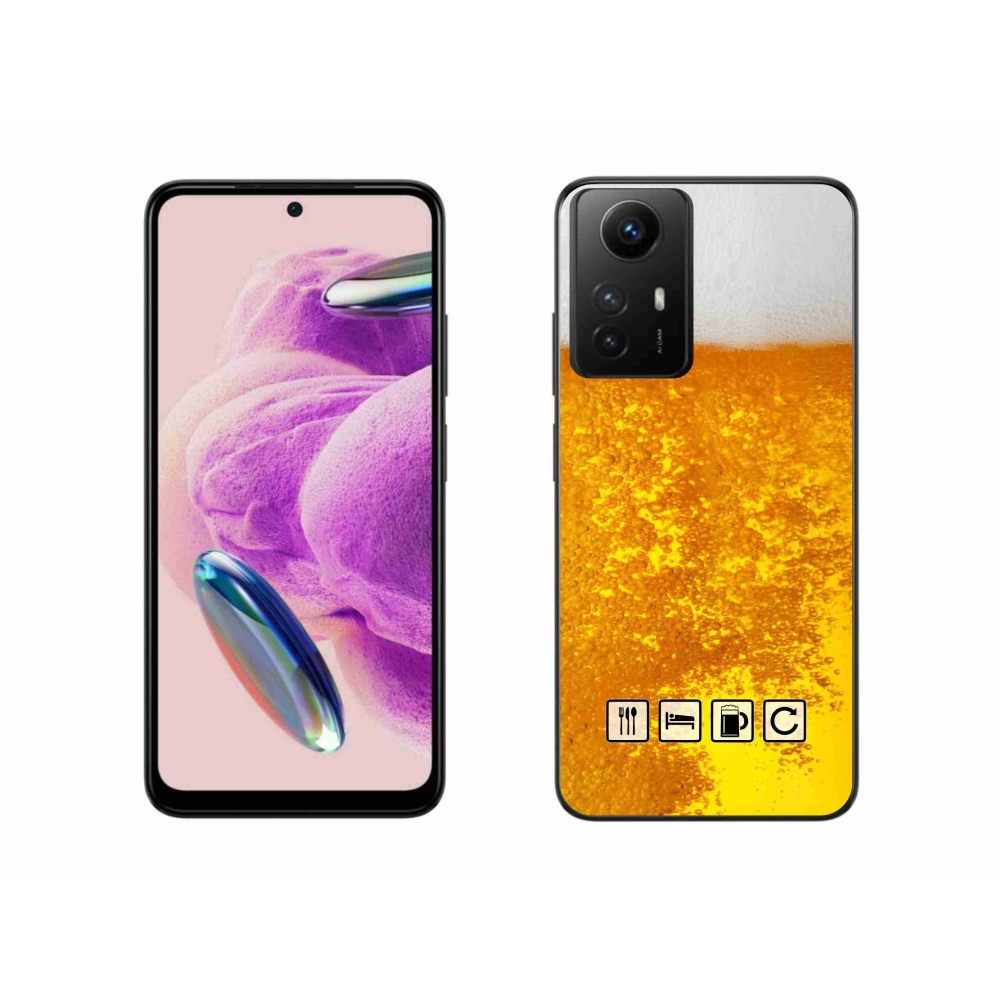 Gél borítás mmCase a Xiaomi Redmi Note 12S számára - sör motívum 3