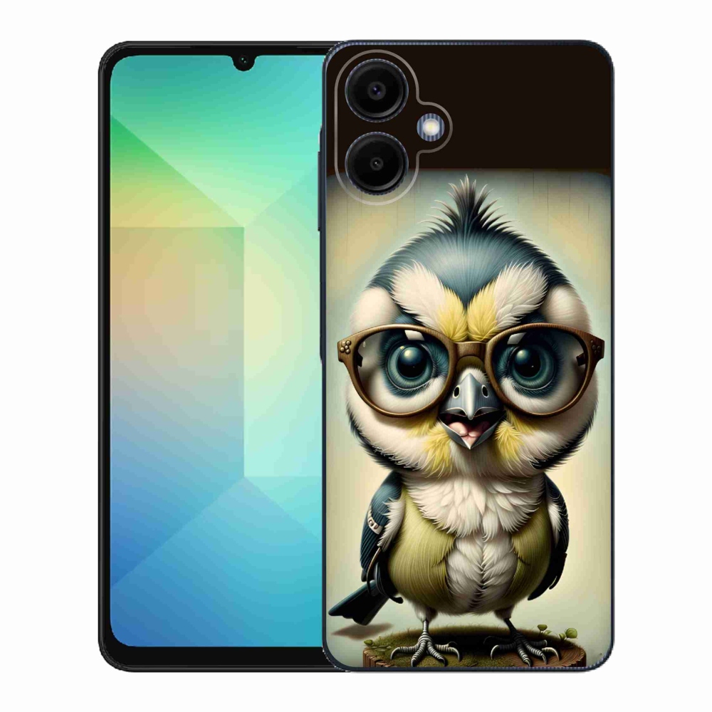 Zselés borítás mmCase Samsung Galaxy A06 4G - cub szemüveggel