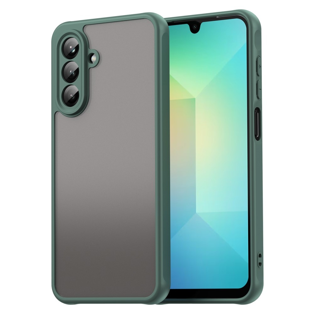 Zselés tok kemény hátlappal Samsung Galaxy A26 5G - zöld