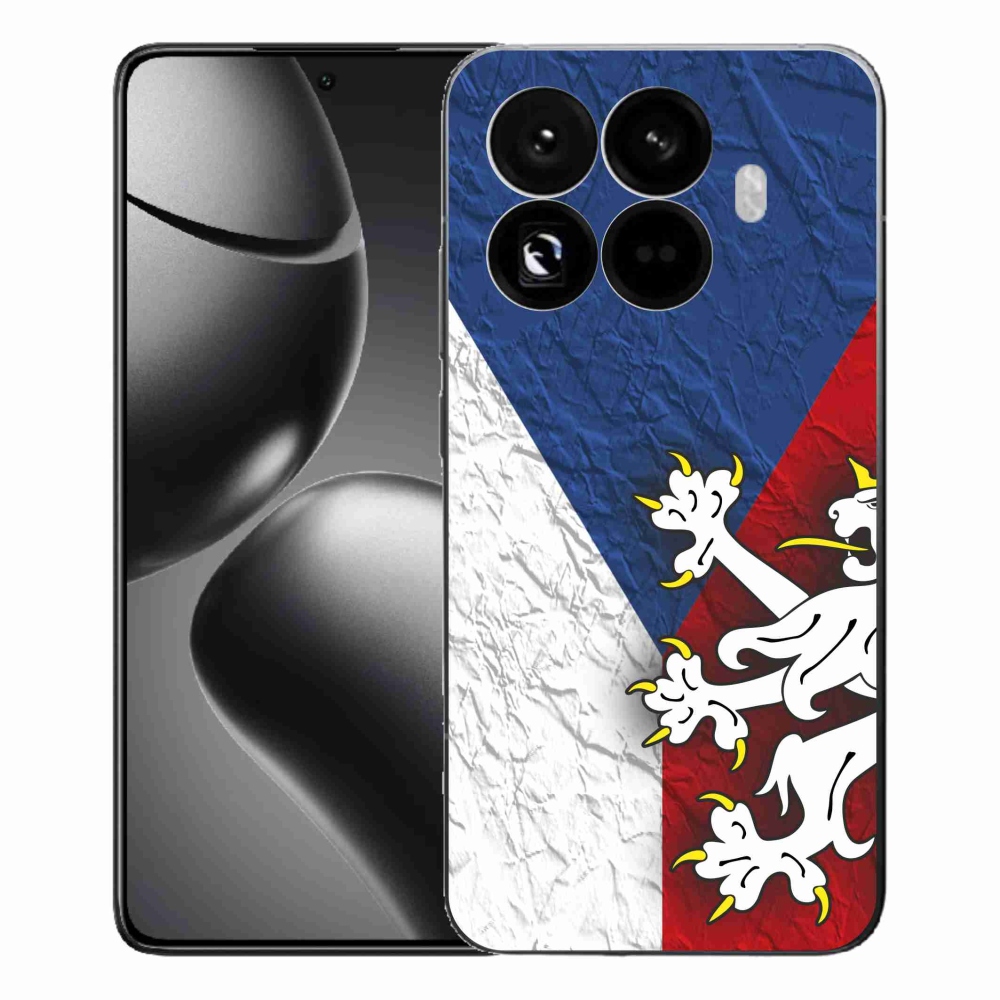 Gél borítás mmCase a Xiaomi 15T Pro számára - cseh zászló 1