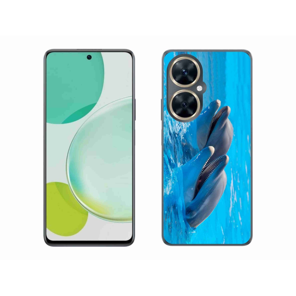 Gél borítás mmCase a Huawei Nova 11i készülékhez - delfinek