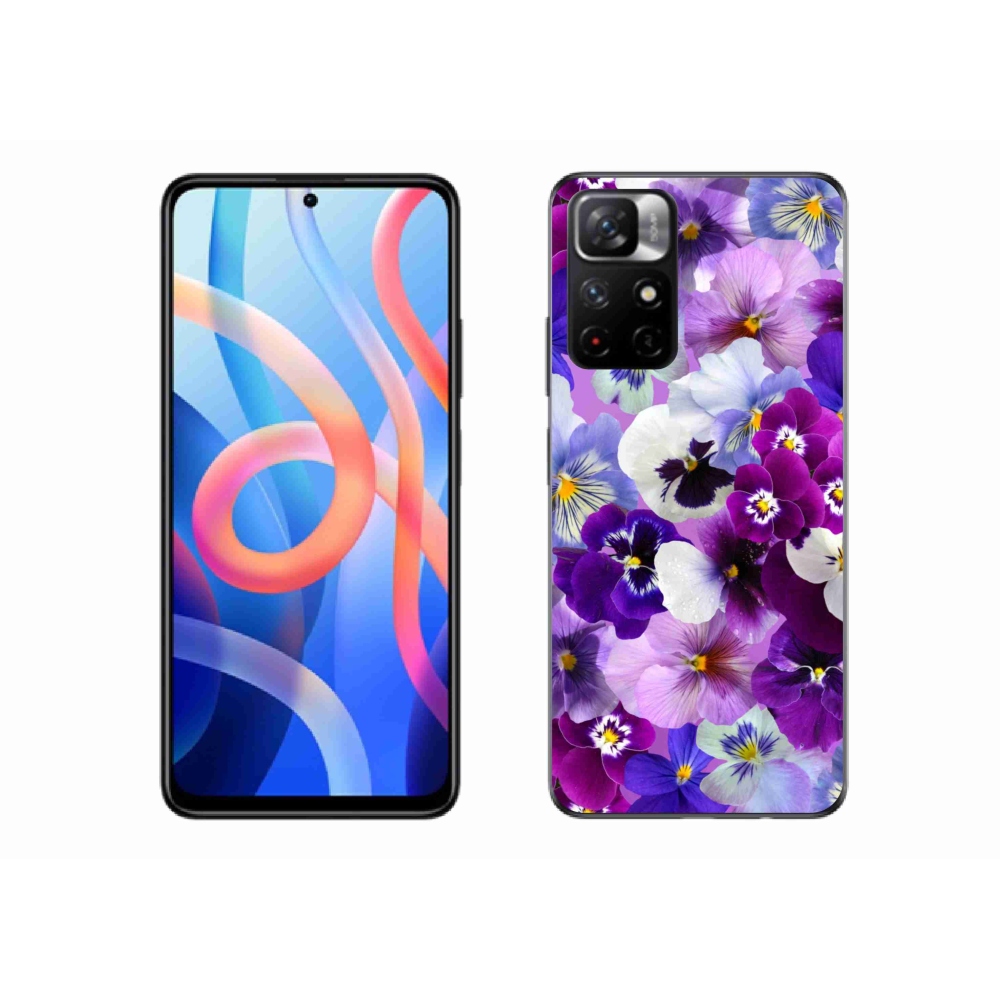 Gél borító mmCase a Xiaomi Redmi Note 11S 5G - virágok 9