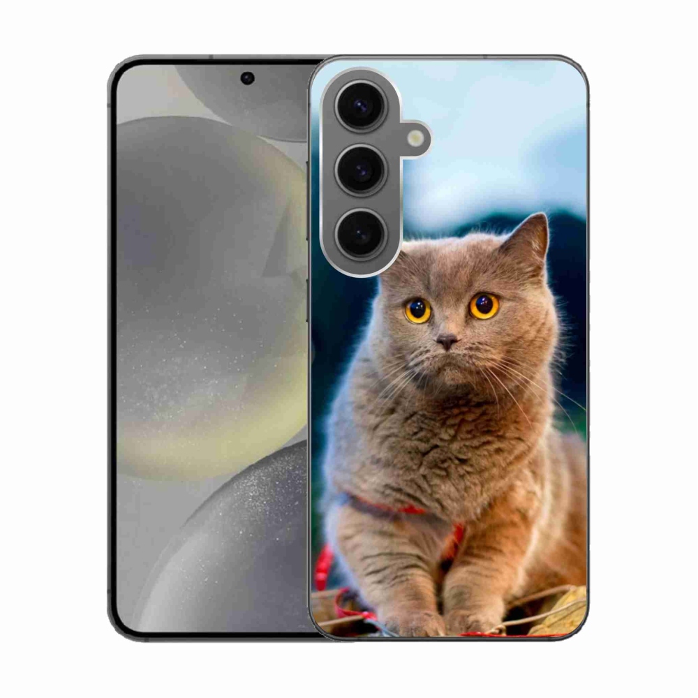 Gél védőhuzat mmCase Samsung Galaxy S24 - brit kék 2