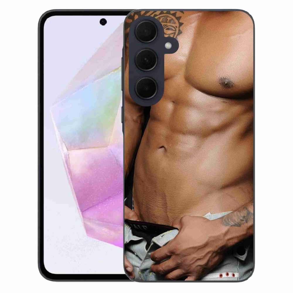 Gél borítás mmCase Samsung Galaxy A35 5G - szexi férfi