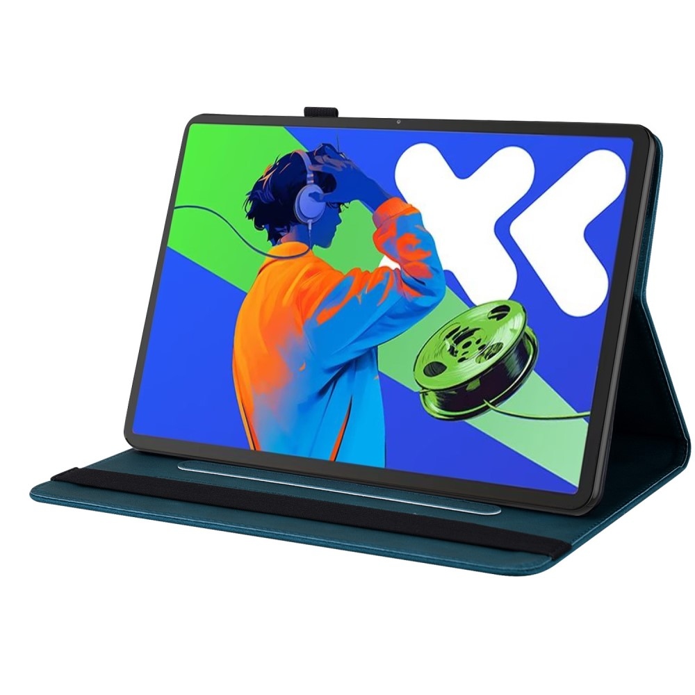 Pillangó táblagép tok Lenovo Idea Tab Pro 12.7 - kék