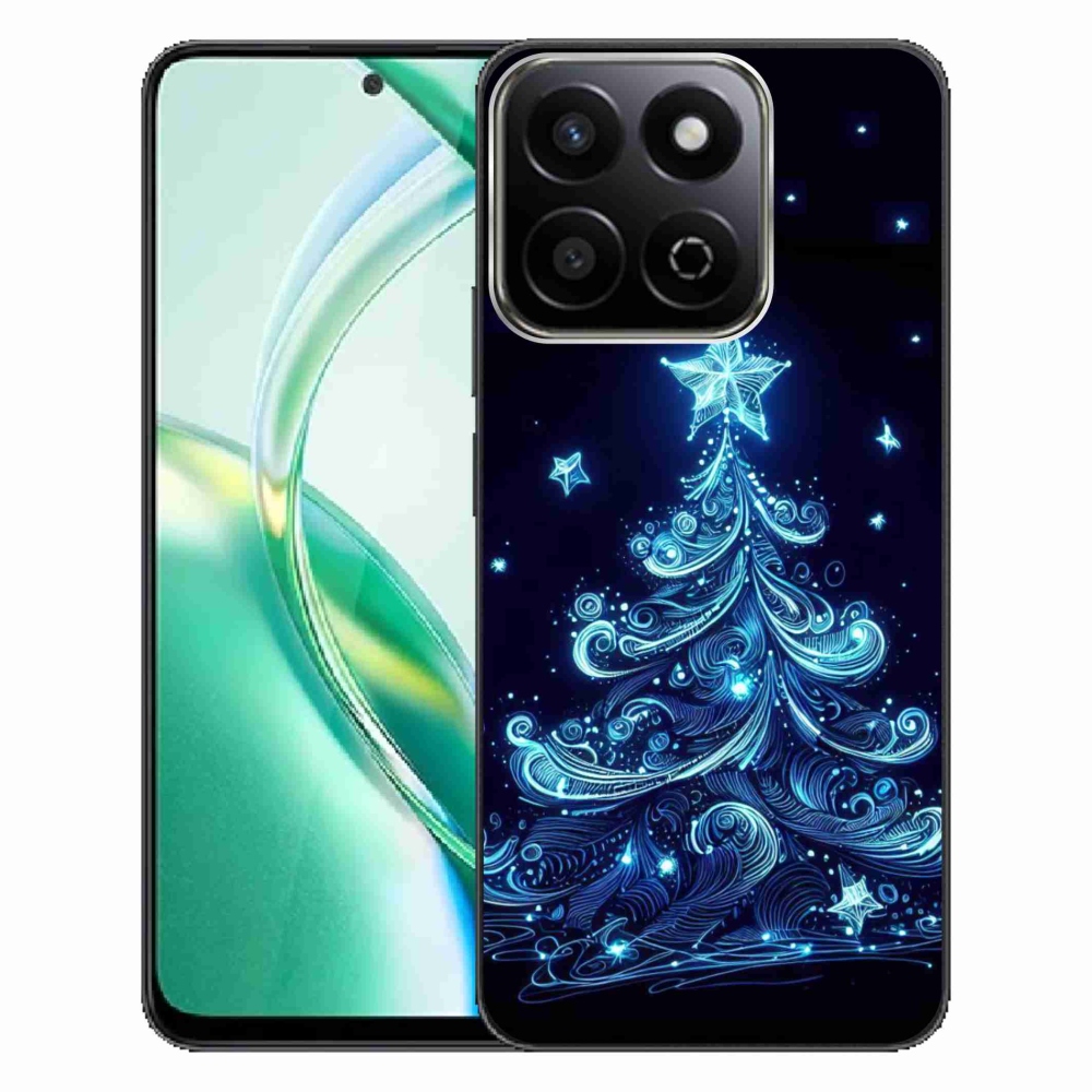 Gél borítás mmCase a Honor 200 Smart 5G számára - neon karácsonyfa 4