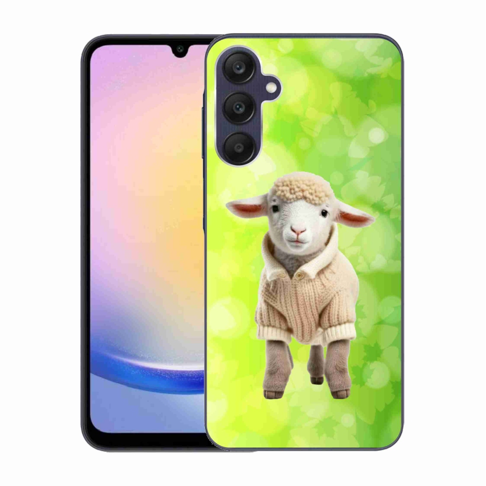 Zselés borítás mmCase Samsung Galaxy A25 5G - bárány pulóverben