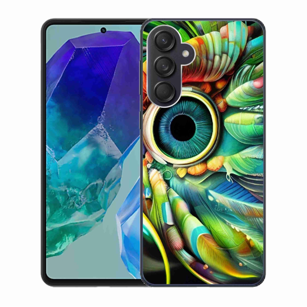 Gél borítás mmCase Samsung Galaxy M55 5G - absztrakt motívum 18