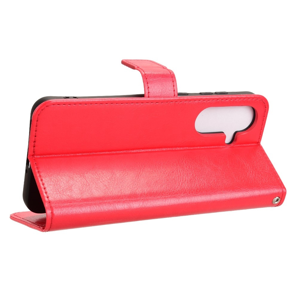 Őrült könyves tok Samsung Galaxy A36 5G - piros