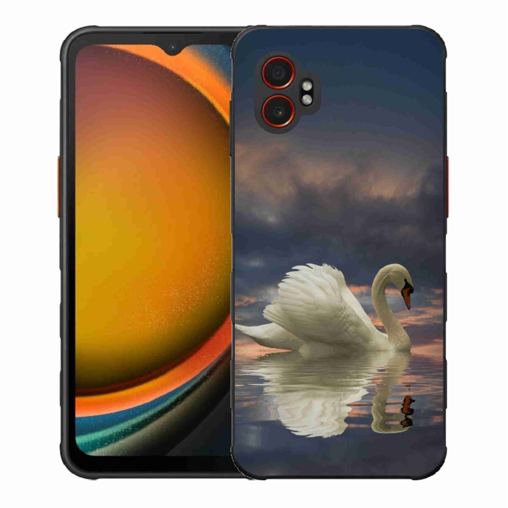 Zselés borítás mmCase Samsung Galaxy Xcover 7 Pro készülékhez - hattyú