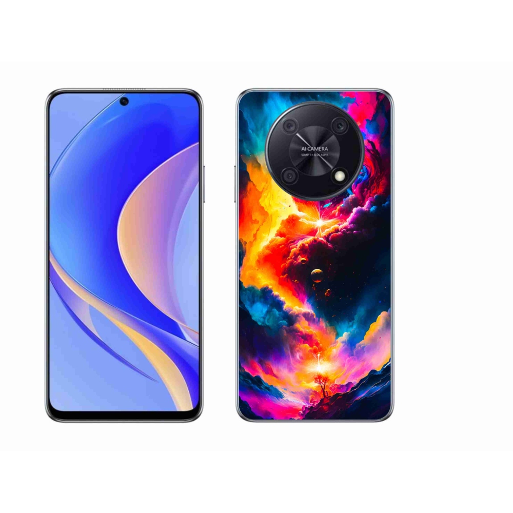 Gél borítás mmCase a Huawei Nova Y90 készülékhez - absztrakt motívum