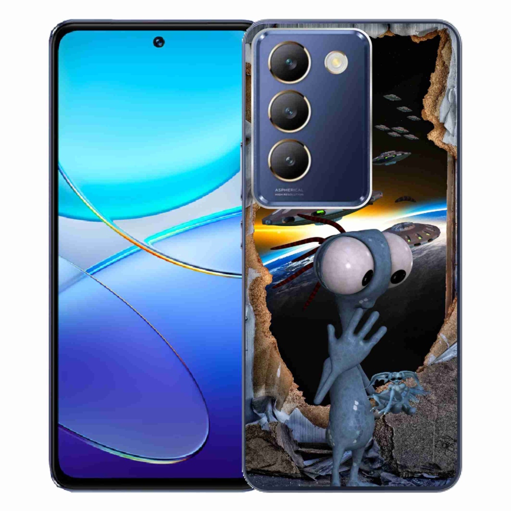 Gél borítás mmCase a Vivo V40 SE 4G/5G - idegen Vivo V40 SE 4G/5G számára