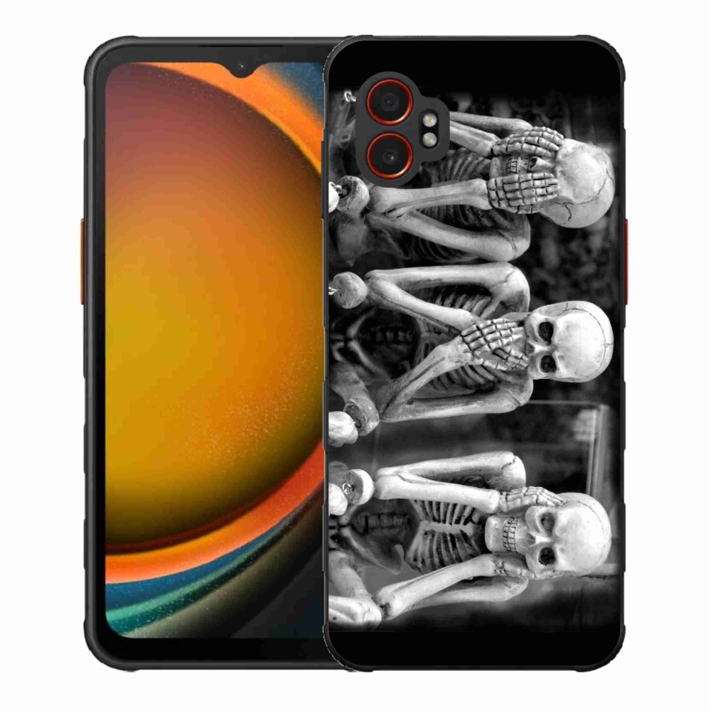 Gél borítás mmCase Samsung Galaxy Xcover 7 Pro - csontvázakhoz