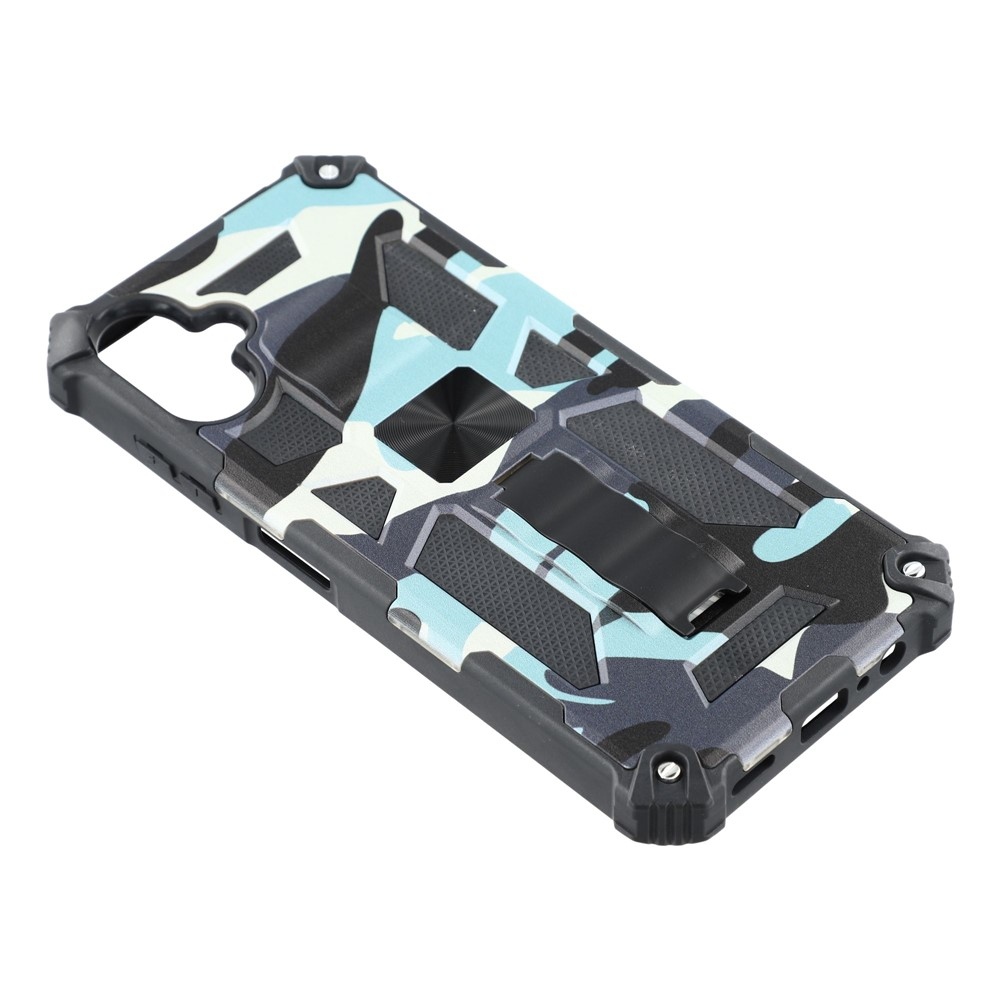 Camouflage tartós borító Samsung Galaxy A07 4G készülékhez - világoskék