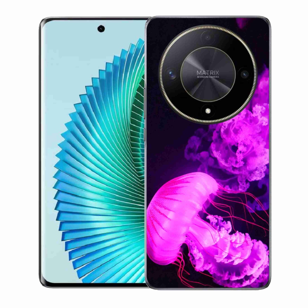 Zselés borítás mmCase a Honor Magic 6 Lite 5G készülékhez - medúza 1