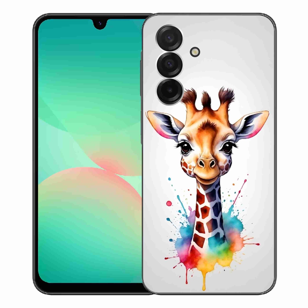 Zselés borítás mmCase Samsung Galaxy A26 5G - zsiráf 1