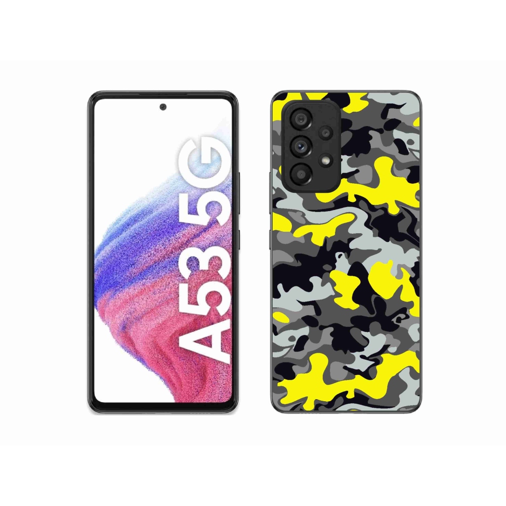 Gél védőhuzat mmCase Samsung Galaxy A53 5G - terepszínű minta 6