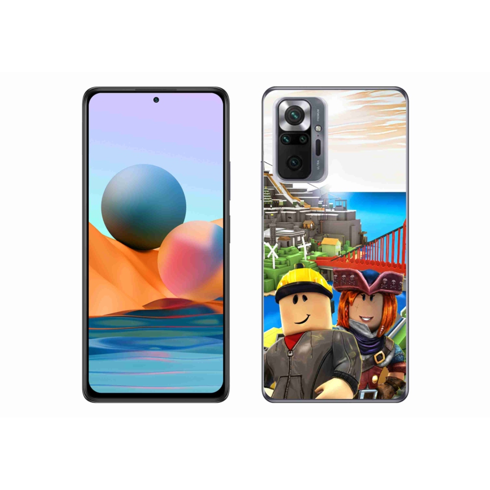 Gél borítás mmCase a Xiaomi Redmi Note 10 Pro készülékhez - roblox 1