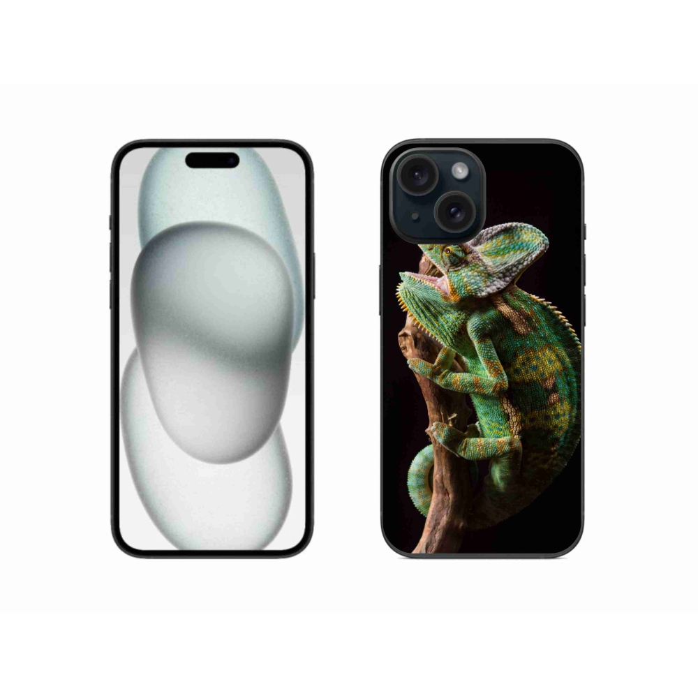 Zselés borítás mmCase iPhone 15 készülékhez - kaméleon