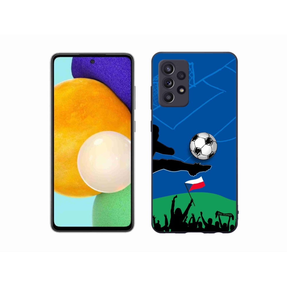 Gél borítás mmCase Samsung Galaxy A52s 5G - futballszurkolóknak