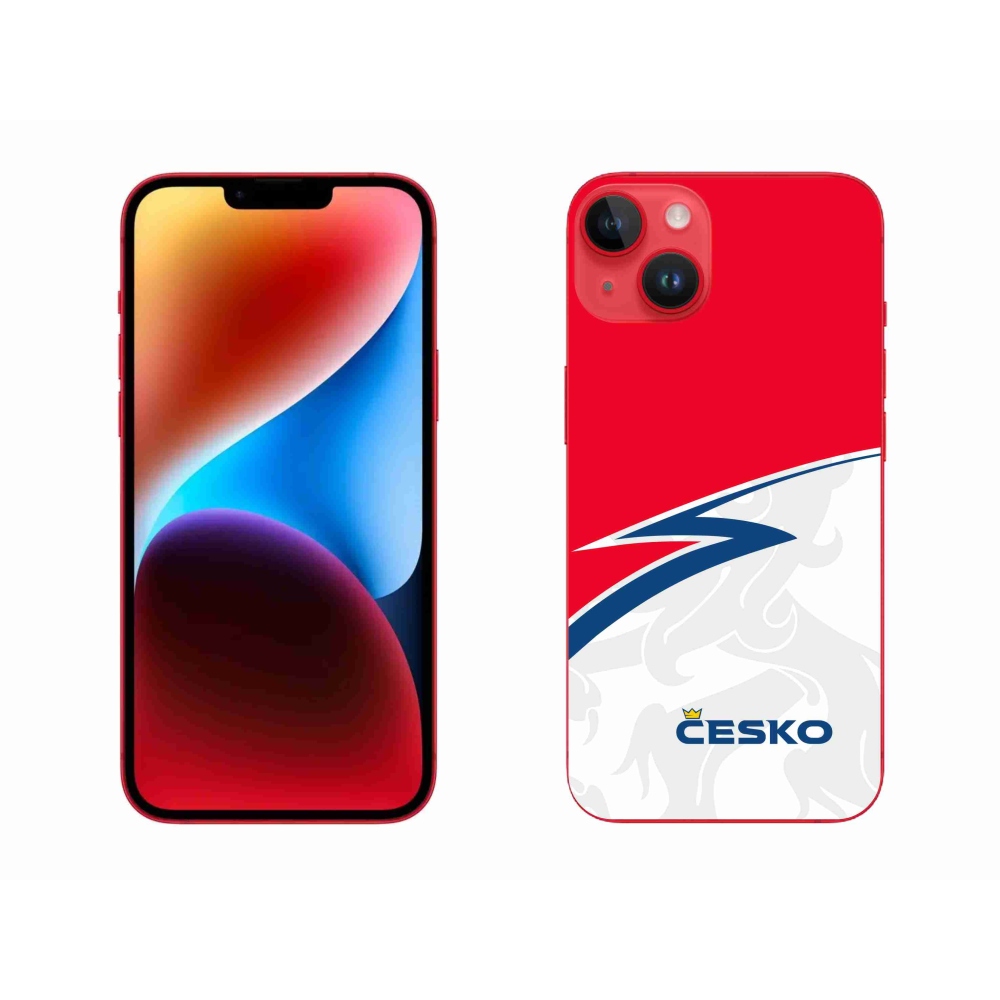 Zselés borítás mmCase iPhone 14 Plus készülékhez - Csehország