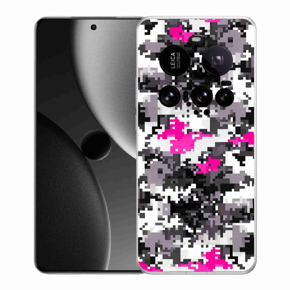 Gél borítás mmCase a Xiaomi 15 Ultra számára - álcázó minta 4