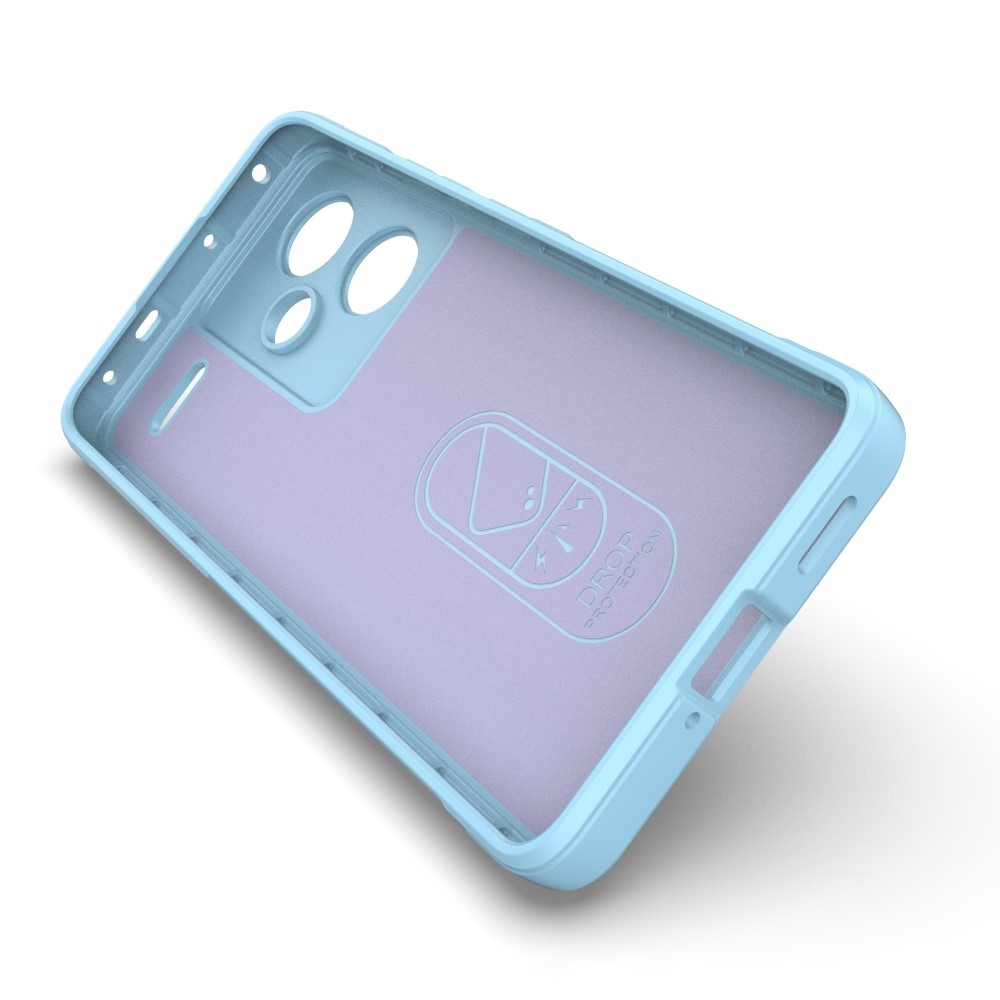 Rugg tartós zselés tok Xiaomi Redmi Note 13 Pro+ 5G - világoskék színben