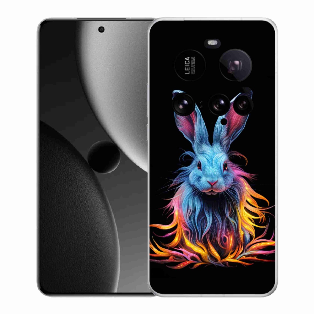 Gél borító mmCase a Xiaomi 15 Ultra számára - absztrakt nyúl