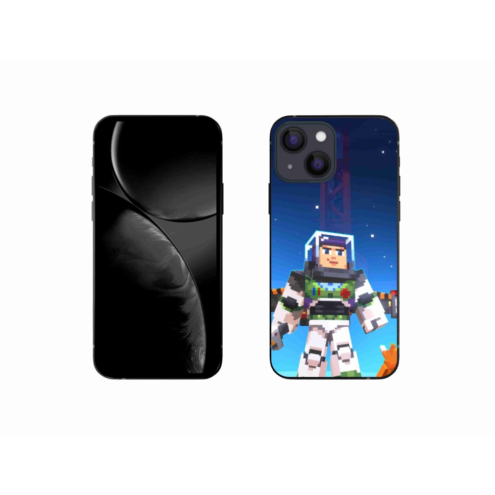 Gél borítás mmCase iPhone 13 mini 5.4 - minecraft 2
