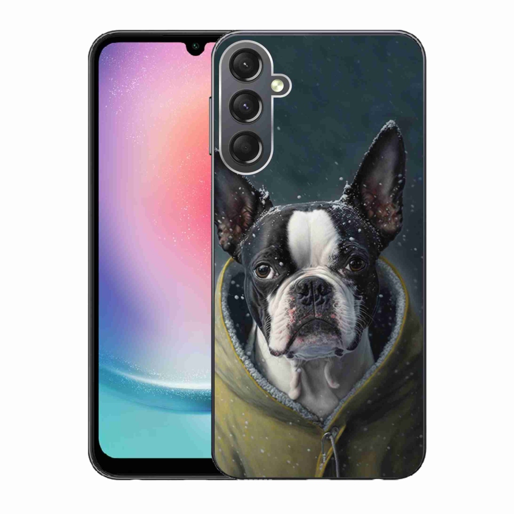 Gél borítás mmCase Samsung Galaxy A24 készülékhez - bulldog