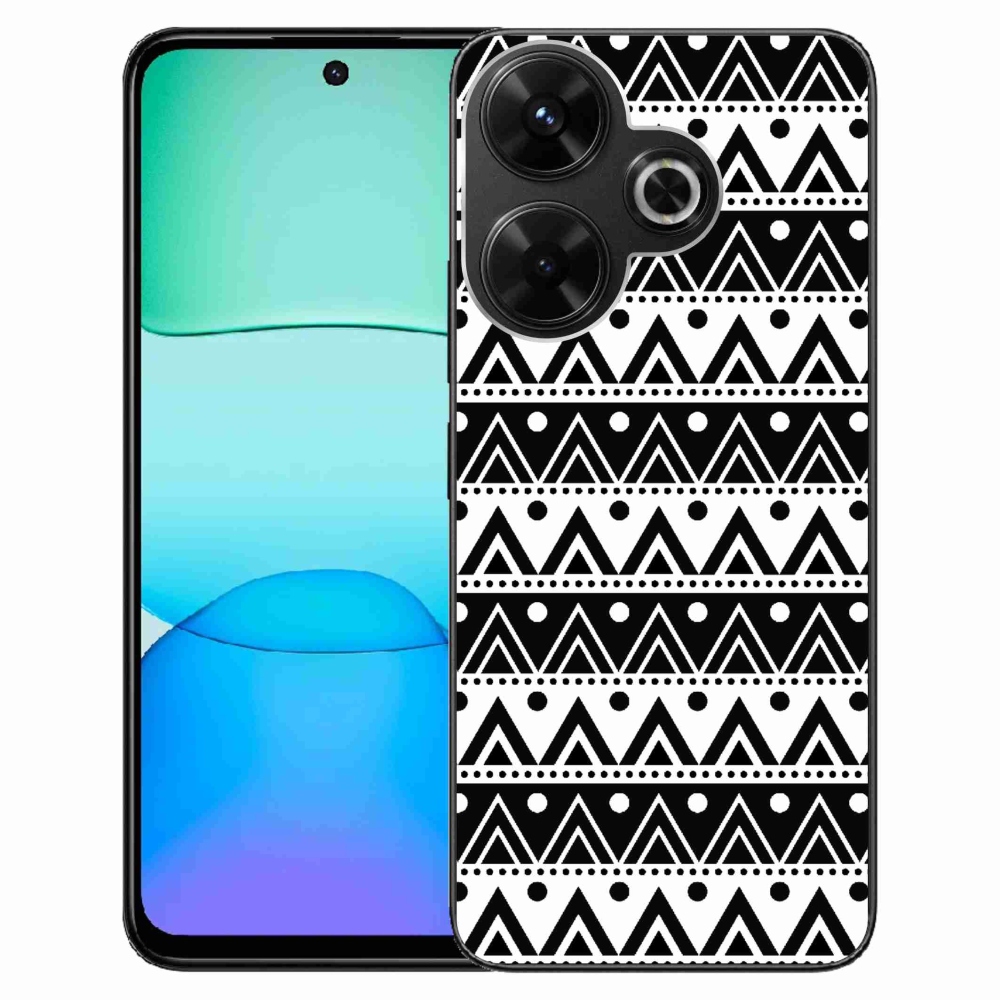 Gél borítás mmCase a Xiaomi Redmi 13 4G/Poco M6 4G számára - absztrakt motívum 29