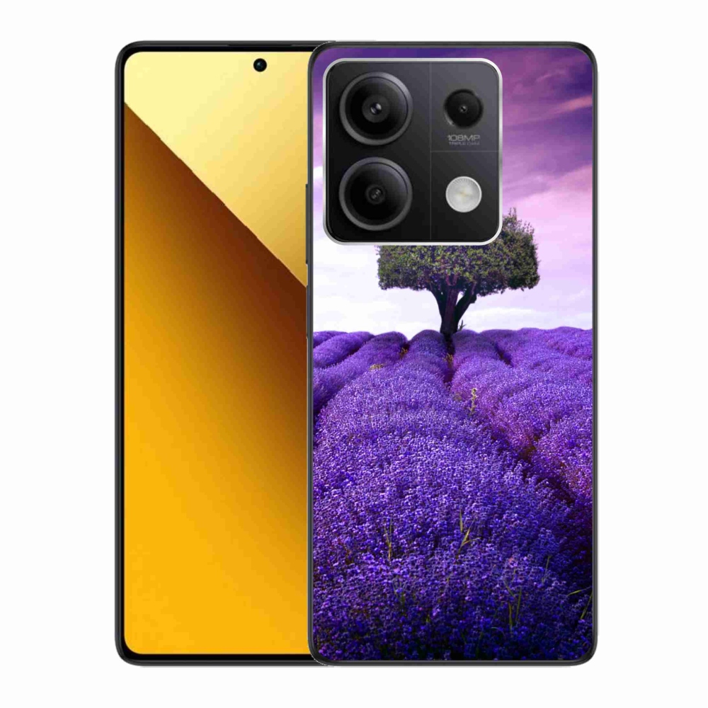 Gél borítás mmCase a Xiaomi Redmi Note 13 5G készülékhez - levendula réten