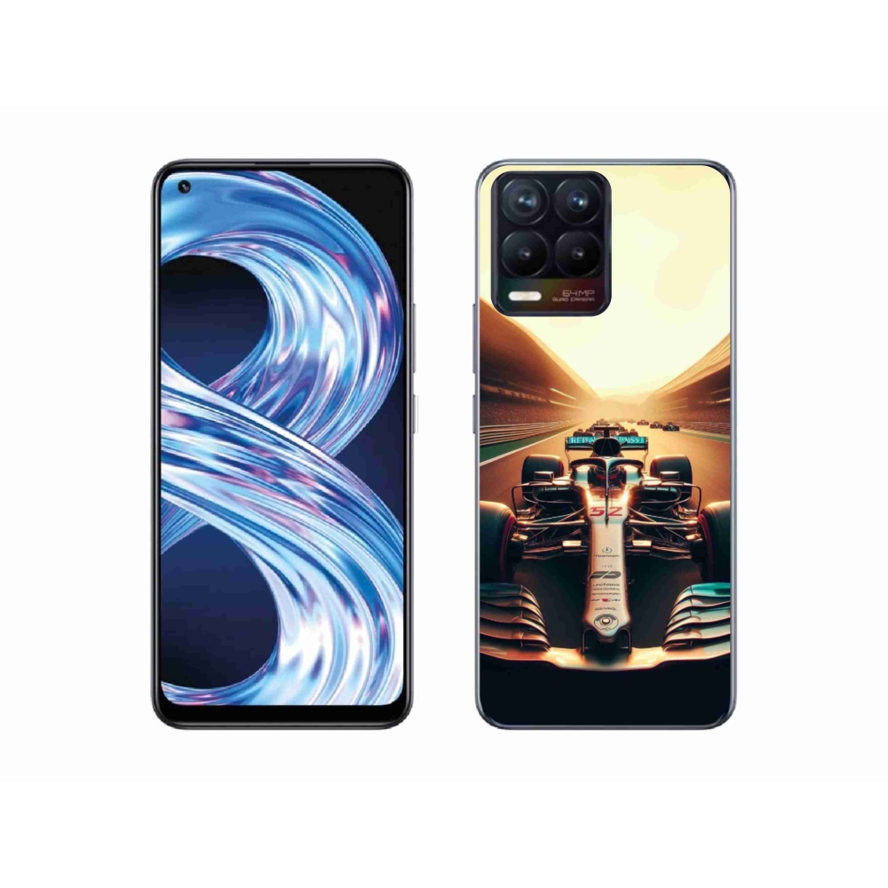 Gél borítás mmCase a Realme 8 4G készülékhez - formula 1