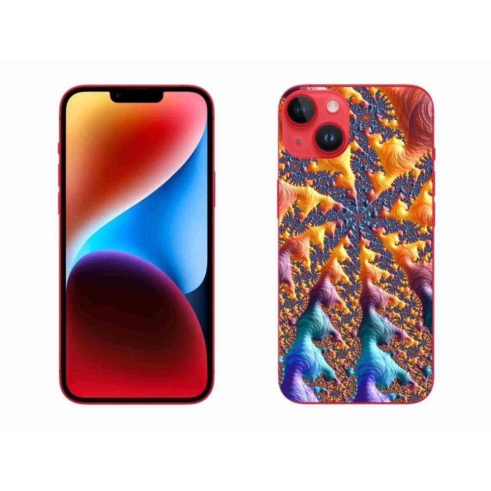 Gél borítás mmCase iPhone 14 Plus készülékhez - absztrakt motívum 23