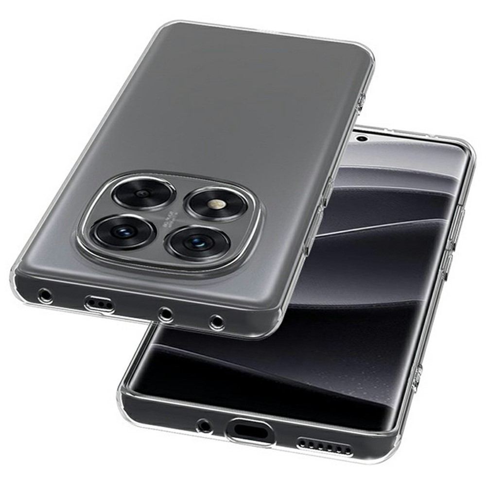 Átlátszó zselés tok Xiaomi Redmi Note 14 Pro 5G/Poco X7 5G - átlátszó