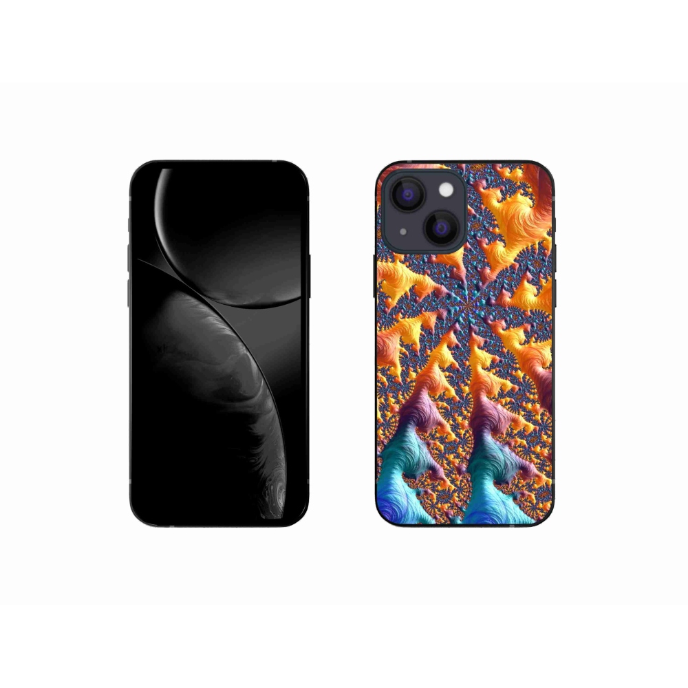 Gél borítás mmCase iPhone 13 mini készülékhez - absztrakt motívum 23