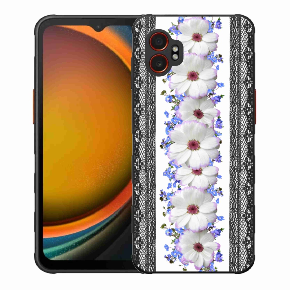 Gél borító mmCase Samsung Galaxy Xcover 7 Pro - virágok 8