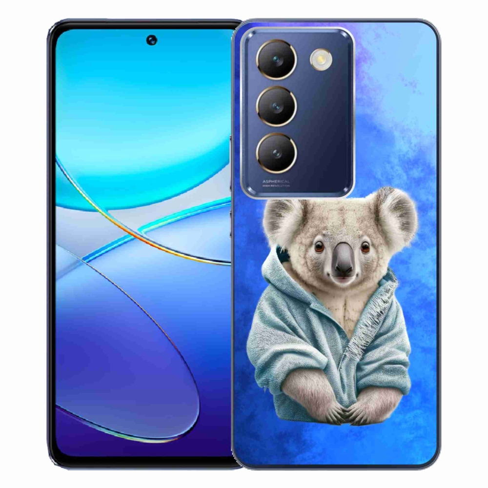 Gél borítás mmCase a Vivo V40 SE 4G/5G készülékhez - koala pulóverben