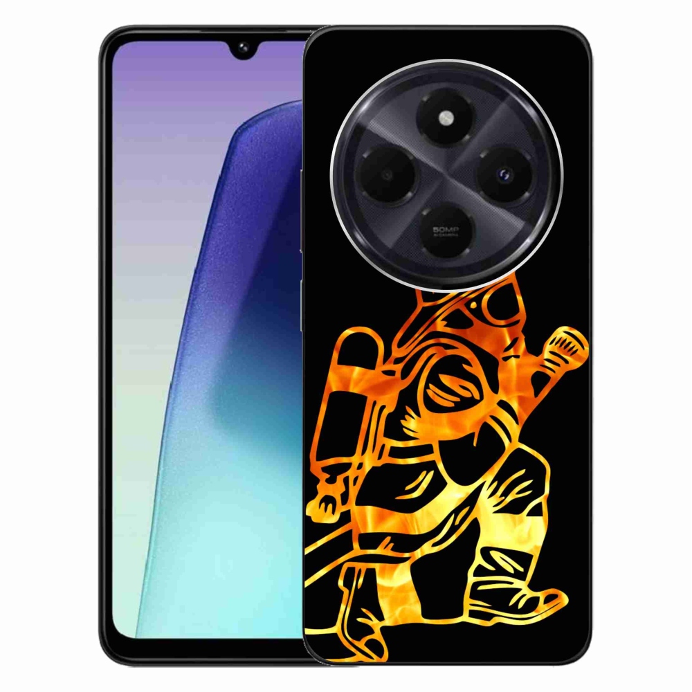 Gél borítás mmCase a Xiaomi Redmi 14C/Poco C75-hez - tűzoltó 1