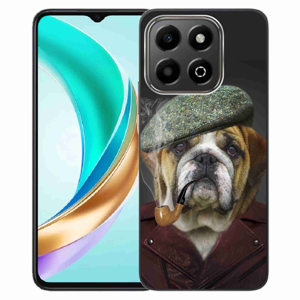 Zselés borítás mmCase a Honor X6b készülékhez - kutya csővel