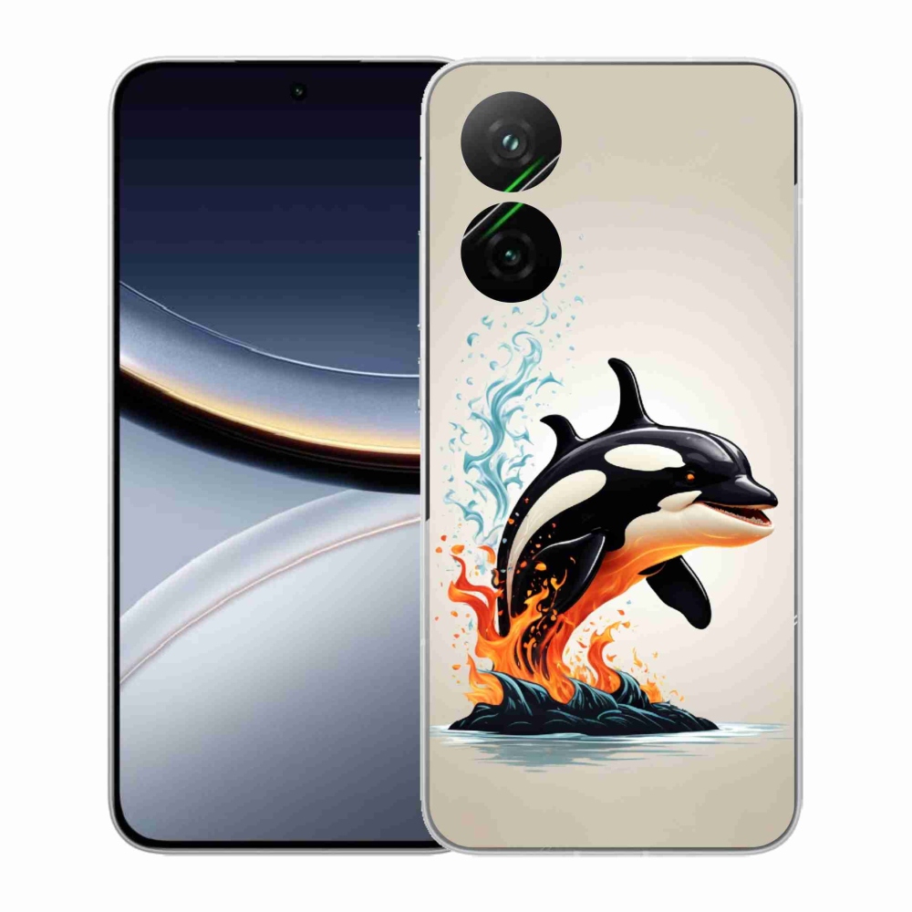 Gél borítás mmCase a Xiaomi Poco F7 5G-hez - írisz