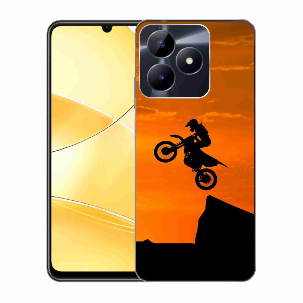 Gél borítás mmCase a Realme C51/C53 készülékhez - motocross