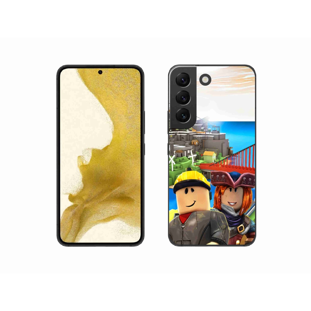 Gél védőburkolat mmCase Samsung Galaxy S22 5G - roblox 1