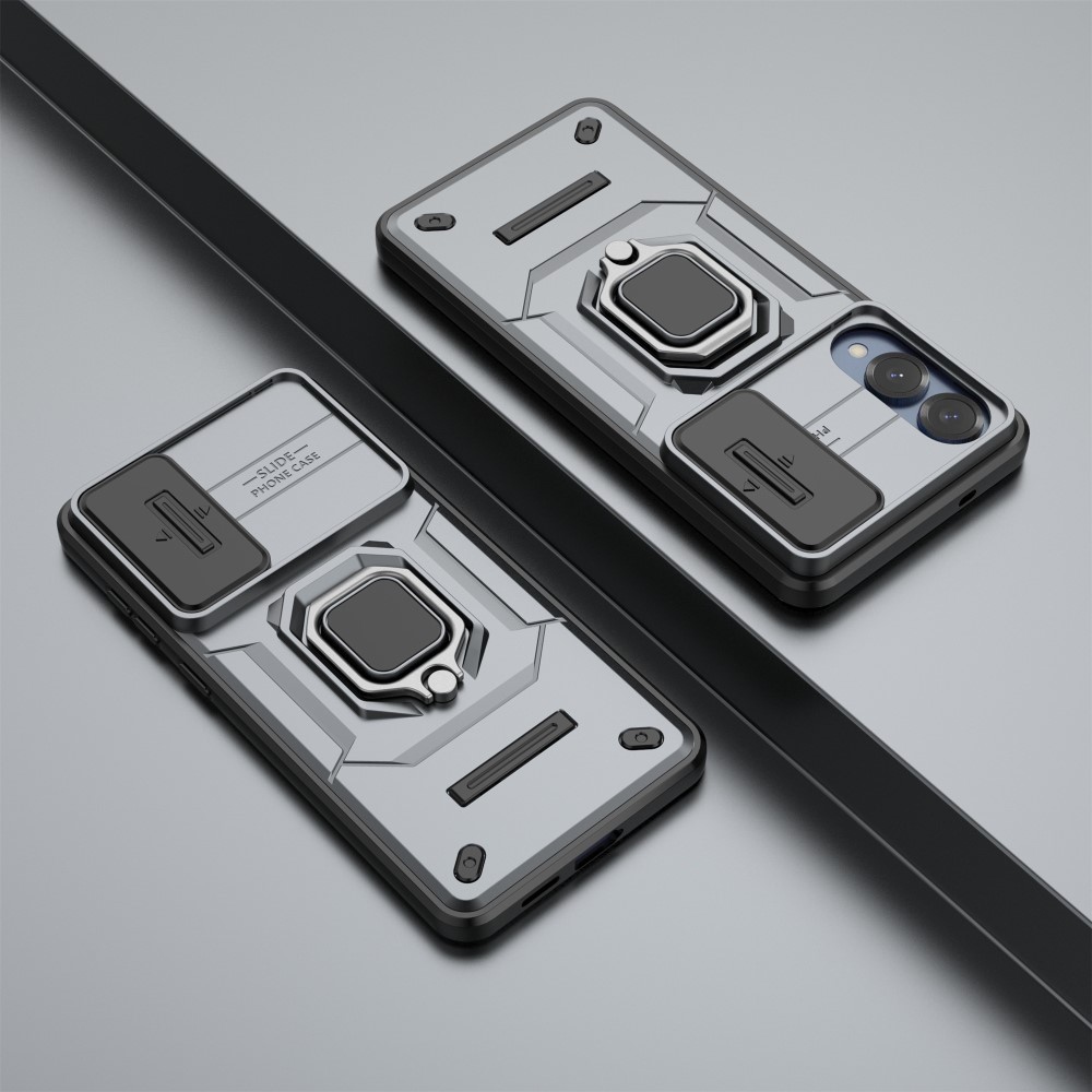 Lencseálló borítás Samsung Galaxy S25 Edge készülékhez - szürke