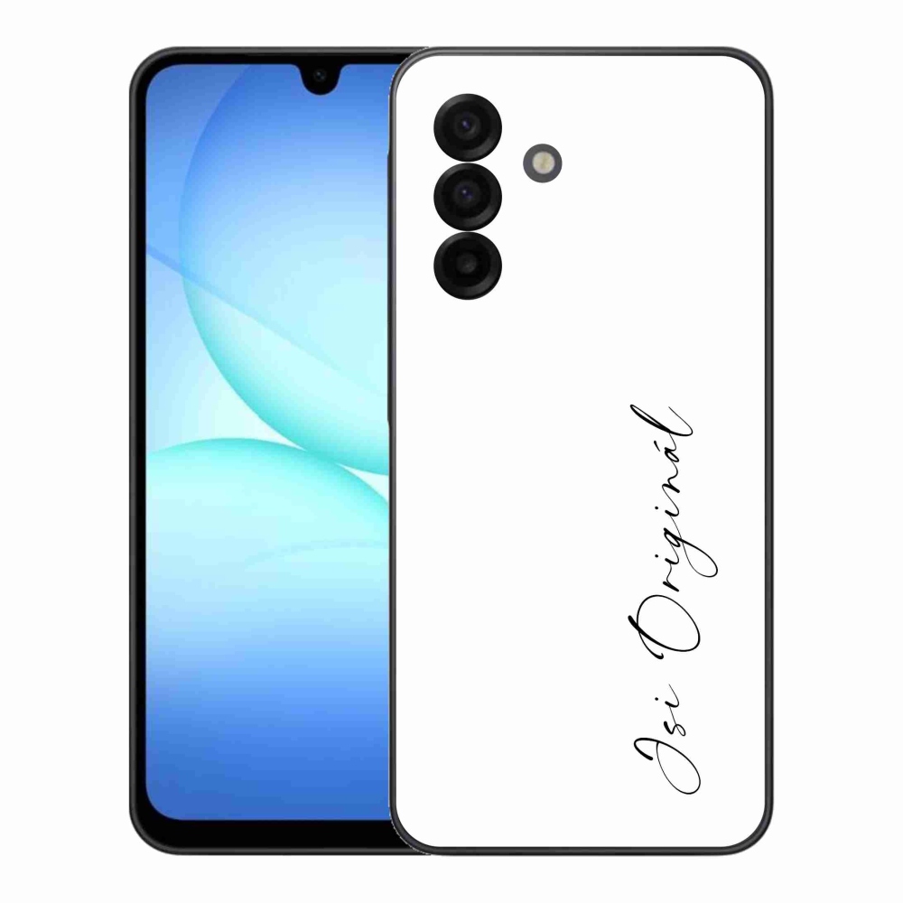 Gél borító mmCase Samsung Galaxy A17 4G/5G - te vagy az eredeti fehér háttér